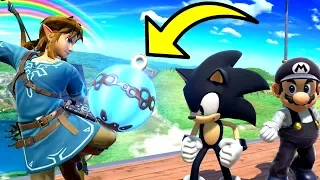 Link SAVES Sonic And Mario! - Super Smash Bros Ultimate Movie