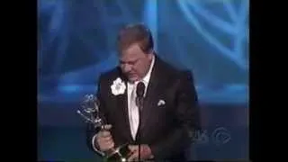 William Shatner wins 2005 Emmy Award for Supporting Actor in a Drama Series