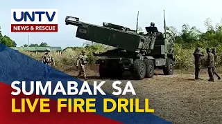 PH at US soldiers, nagsanay sa paggamit ng rocket system sa live fire drills sa Nueva Ecija