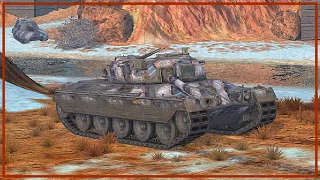 Kampfpanzer 50 t • 1 frag • 7.3k dmg • WoT Blitz