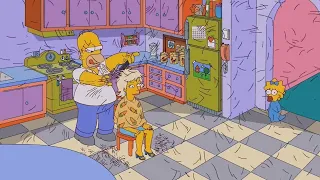 The Simpsons Homer opens a beauty salon