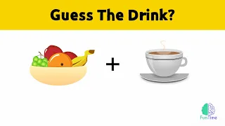 Guess The Drinks From Emoji Challenge| Riddles in Hindi | Hindi Paheliyan | Fun Time