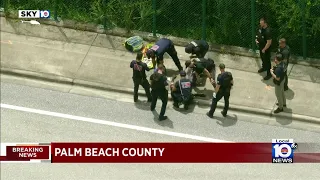 Suspect in custody after police chase involving car possibly linked to Fort Lauderdale carjacking