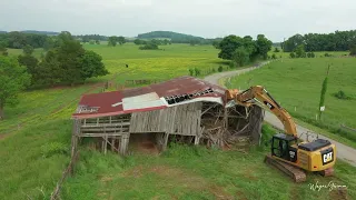 Watch 100 years of history come down in 2 minutes!