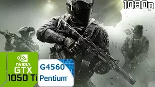 Call of Duty  Infinite Warfare [PC] GTX 1050 Ti 4GB GDDR5 & Intel Pentium G4560 & 8 GB RAM