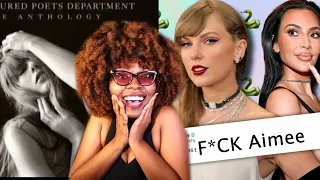 Ms. RKB reacts to Taylor Swift thanK you aIMee (Kim K DISS)