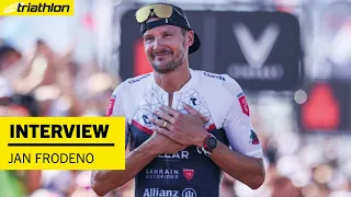 Jan Frodeno im letzten Zielinterview: "Das war kein Bilderbuch-Ende" | Ironman-WM Nizza 2023