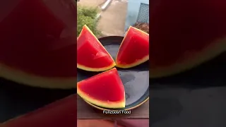 Tried on Your Request Watermelon🍉 Jelly or Watermelon Pudding🍮 | Jelly Cake | Fun2oosh Food
