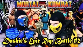 Scorpion & Sub-Zero React - MORTAL KOMBAT Epic Rap Battle #2! (Dashiexp) | MKX REACTION PARODY!