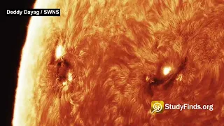 Mesmerizing Time-Lapse Images Capture Flames Bursting From Along The Sun's Surface