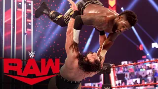 Drew McIntyre vs. The Hurt Business – 2-on-1 Handicap Match: Raw, Mar. 22, 2021