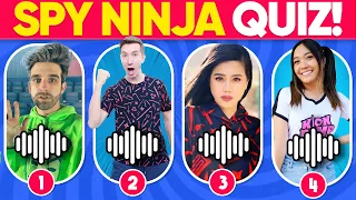 Spy Ninjas Quiz #5! 🥷 Chad Wild Clay, Vy Qwaint, Daniel, Regina, Melvin #spyninjas