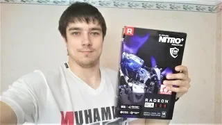 Купил КРУТЕЙШУЮ ВИДЕОКАРТУ для МАЙНИНГА Sapphire RX580 Nitro+ 8Gb!!