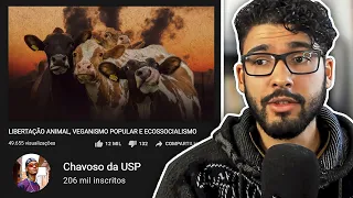 REACT - Chavoso from USP, liberal veganism and eco-socialism