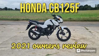 Honda CB125F Ownership Review 2021 | 125cc Learner Legal Bike