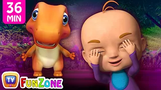 Peek a Boo Song & Many More 3D Nursery Rhymes & Songs for Kids - Dinosaur Rhymes by ChuChu TV