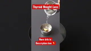 Thyroid Weight Loss - Thyroid Health - Natural Supplement To Boost Thyroid Health #shorts