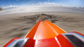 🏁 HOT WHEELS POV BEACH RACE GoPro