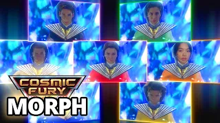 Power Rangers COSMIC FURY -  FIRST MORPH