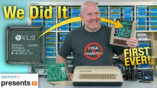 Mega IIe: First Fully Functional Computer Built Around the Apple Mega-II Chip