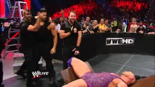 Ryback vs. CM Punk - Tables, Ladders, and Chairs WWE Title Match: Raw, Jan. 7, 2013