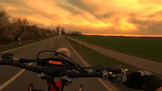 SOLO  STREET SEND! sunset and wheelies