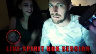 SPIRIT BOX/OUIJA BOARD SESSION (LIVE)