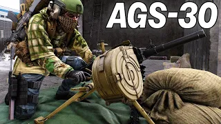 Hunting PMC's with AGS-30 (Mounted Grenade Launcher)