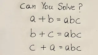 China | Can you solve this? Math Olympiad