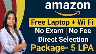 Amazon Recruitment 2024 | Amazon Work From Home Jobs 2024 |Jobs For Freshers | Online Jobs At Home