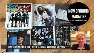 Steve Gibbons Band - Rollin' The Albums 1976   1978 : 5CD Box Set Unboxing Review