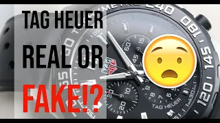 Tag Heuer Real VS Fake