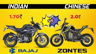 2023 Zontes ZT 200 VS Bajaj Pulsar NS200 Full Comparison | Should You Buy ZONTES ??