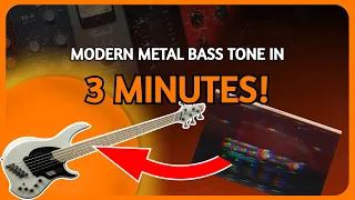 MASSIVE Modern Metal Bass Tone in 3 Minutes