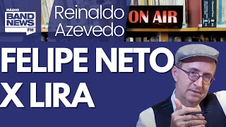 Reinaldo: Bolsonarismo diz boçalidades sobre o processo de Lira contra Felipe Neto