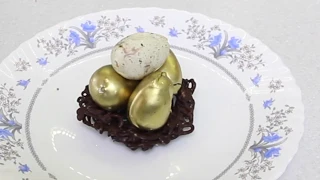 Украшение для куличей   сладкие яйца кейк попсы и шоколадные гнезда своими руками
