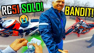 RODE BANDIT, SOLD RC51 & HIT A CAR! 😭