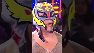 Rey Mysterio attacks Dominik for disrespecting his mother! [EDIT] - #Shorts