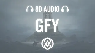 Blackbear, Machine Gun Kelly - gfy (Lyrics) | 8D Audio 🎧