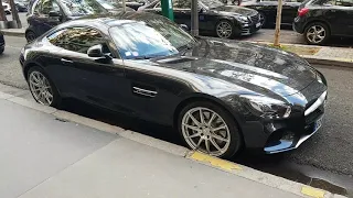 MERCEDES-BENZ AMG GT (C190) GT (190.377) (de Année 08.2015, 462 CH) in PAris France