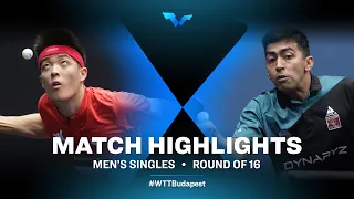 Qiu Dang vs Harmeet Desai | WTT Contender Budapest 2021 (R16)