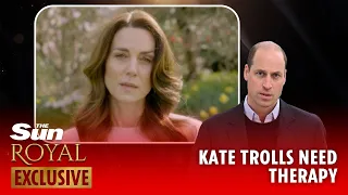 Kate was right to do cancer video without William, says royal expert - her critics need therapy