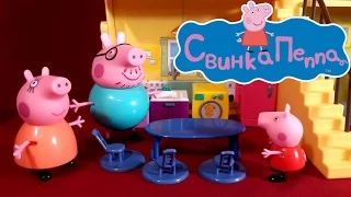 Свинка Пеппа Мультик с игрушками Коллекция игрушек Свинка Пеппа