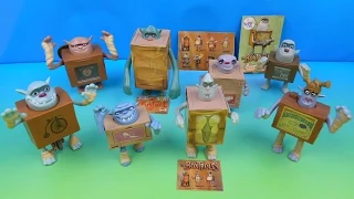 2014 THE BOXTROLLS SET OF 8 McDONALD'S HAPPY MEAL MOVIE COLLECTION VIDEO REVIEW