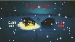 Knight Rider K.I.T.T. 2000 VS K.A.R.R. 3000