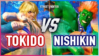SF6 🔥 Tokido (Ken) vs Nishikin (Blanka) 🔥 Street Fighter 6