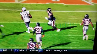 Josh gordon 54 yard reception gets taken to the 1 yard line