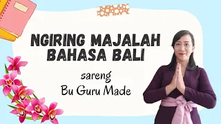 Pengenalan Bahasa Bali untuk anak TK