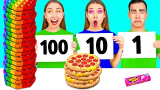 100 слоев еды Челлендж #2 c BooBoom Challenge