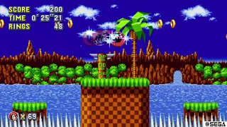 Sonic Mania Plus Green Hill 1 Speedrun in 40"70  (Mighty/Non TA)